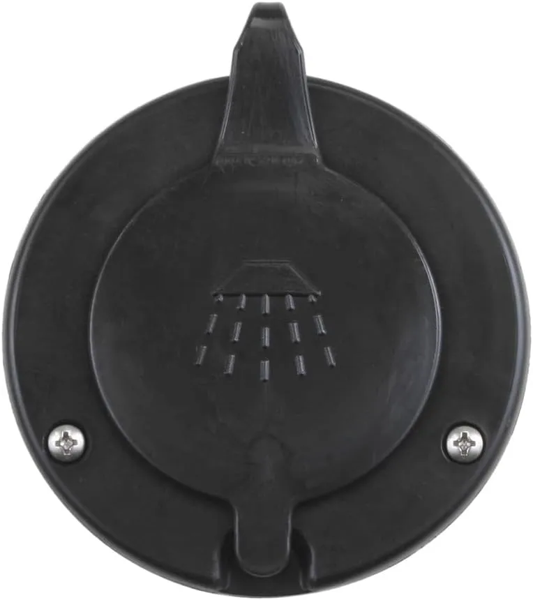 Scandvik Black Cap & Container f/Scandvik Recessed Shower