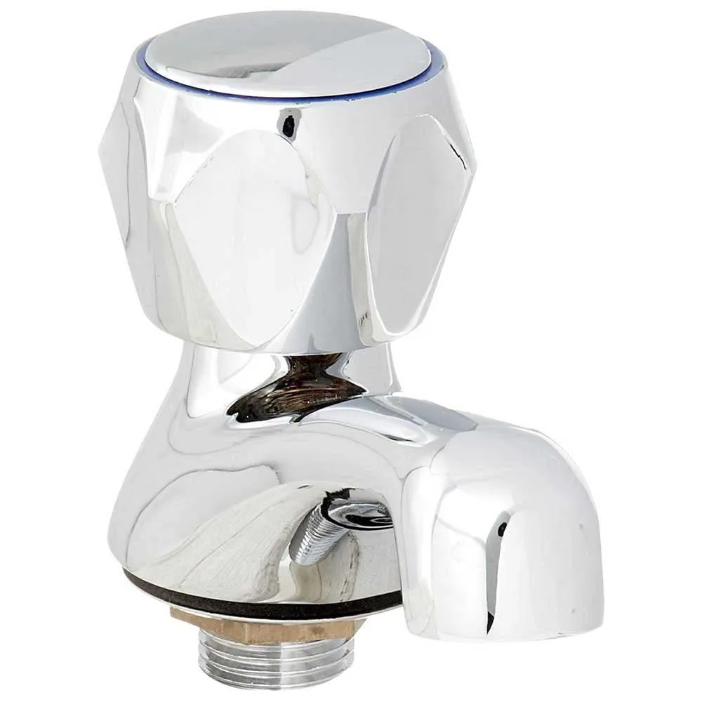 Scandvik Heavy-Duty Brass Basin Tap - Chrome Plated
