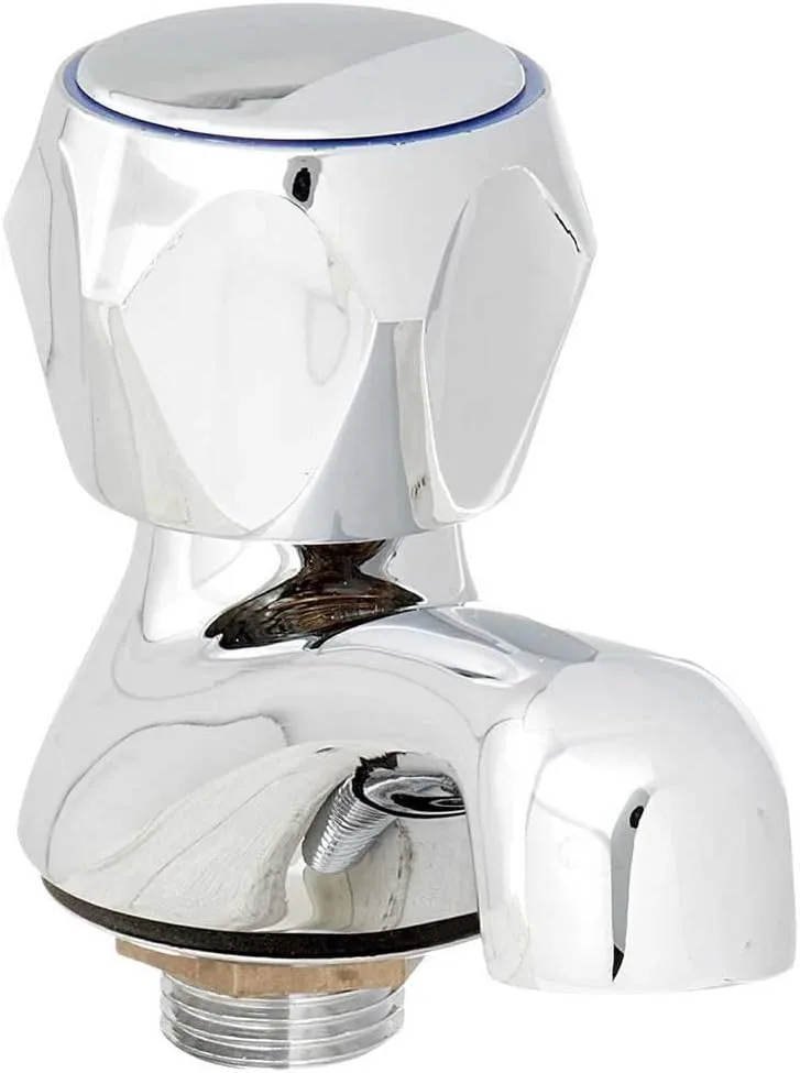 Scandvik Heavy-Duty Brass Basin Tap - Chrome Plated
