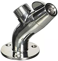 Scandvik Ceramic Angled Washdown Valve - SS Spigot