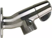 Scandvik Ceramic Angled Washdown Valve - SS Spigot