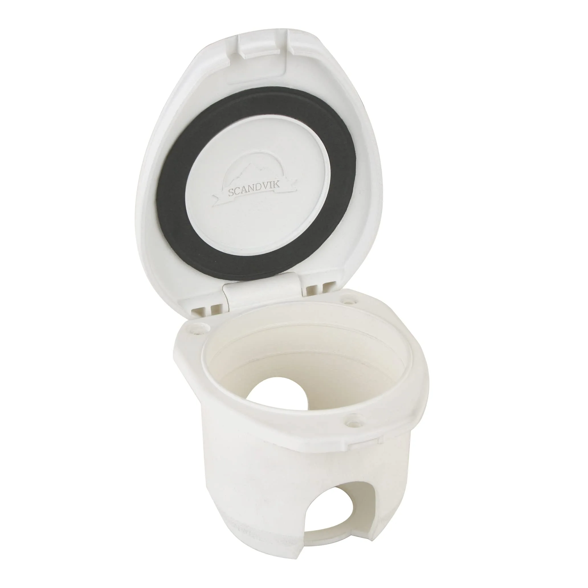 Scandvik Replacement White Cup & Cap f/Recessed Shower