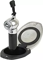 Scandvik Black & SS Recessed Transom Shower Handle/Hose - Vertical/Horizontal Mount - 6' Hose