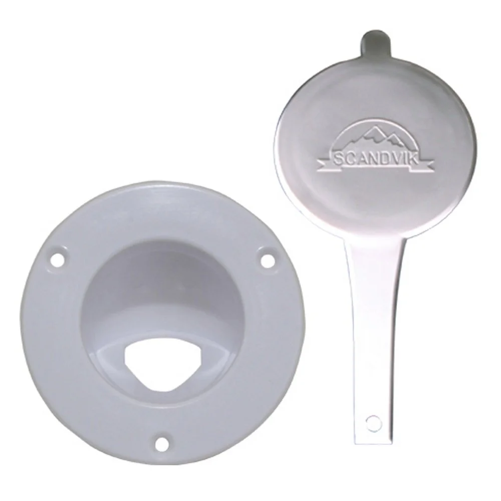 Scandvik White Vertical Cup & Cap f/Scandvik PN 1075