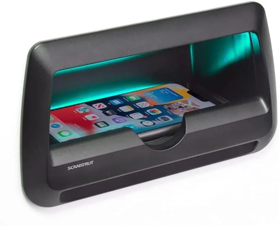 Scanstrut SC-CW-10F ROKK Wireless - Cove LED 10W. Waterproof Wireless Phone Charging Pocket with Integrated RGB LED Lighting