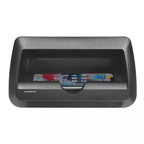 Scanstrut SC-CW-09GT Waterproof Wireless Charger - Cove 3 Coil 15W Phone Charging Pocket 12/24V