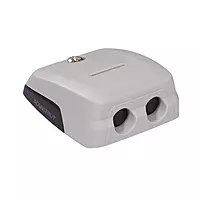 Scanstrut Horizontal Double-Entry Cable Seal - Grey - Multiple Cable Combinations
