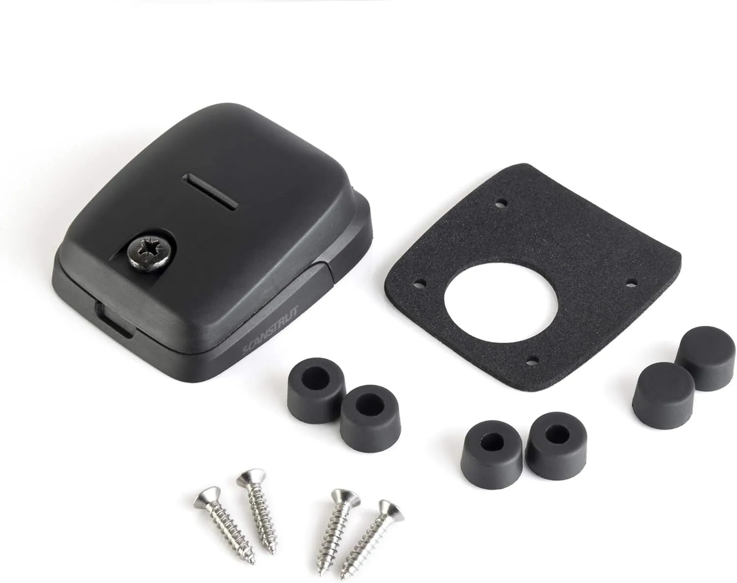 Scanstrut DS-HD6-BLK Horizontal Double Cable Seal – Black
