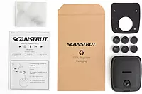 Scanstrut DS-HD6-BLK Horizontal Double Cable Seal – Black