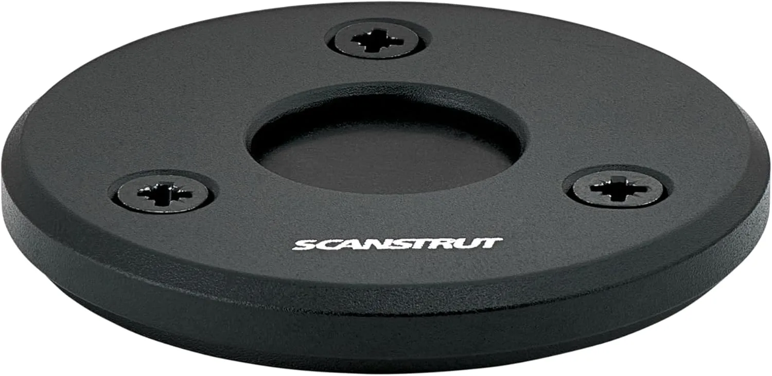 SCANSTRUT DS-LP-21A-BLK Low Profile Cable Seal, Anodised Aluminium - Black