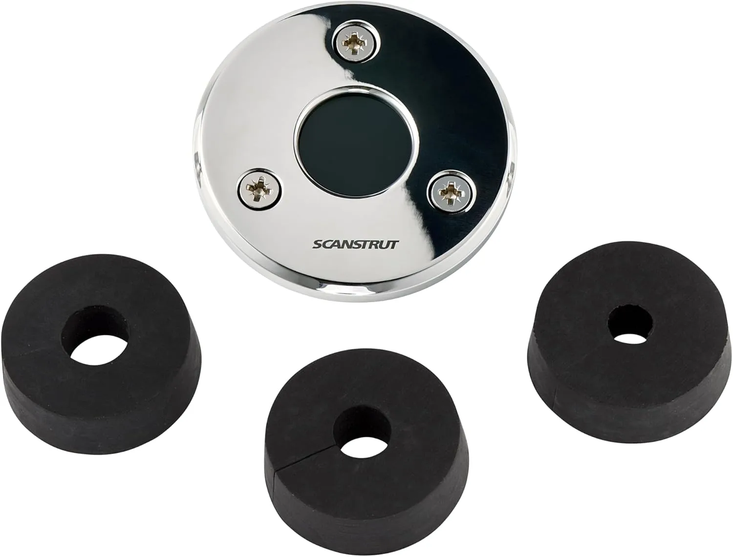 Scanstrut DS-LP-21B-S Low Profile Cable Seal - 316 Stainless Steel