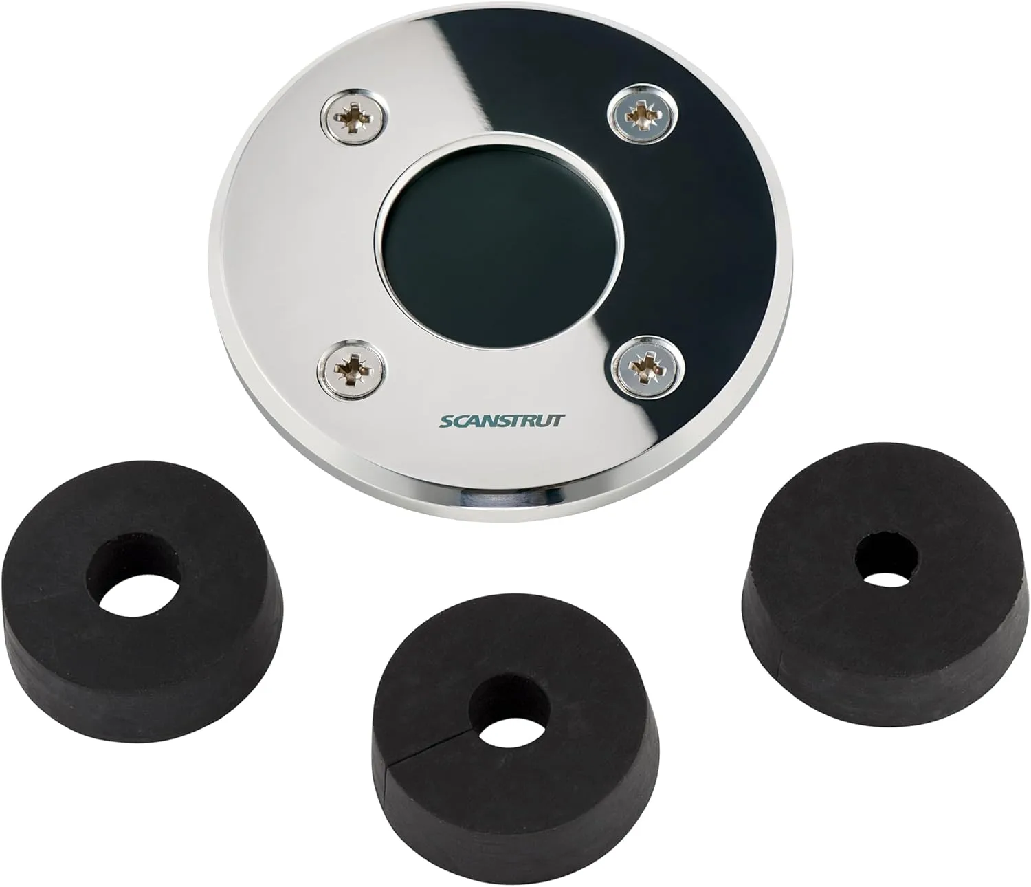 Scanstrut DS-LP-30-S IP68 Low-Profile Cable Seal - Fits Cables 9-14mm (0.35"-0.55") & Connectors Ø30mm (1.18")