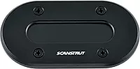 Scanstrut DS-LP-MULTI-BLK Low-Profile Multi Cable Seal, Black Anodized Aluminum — Fits Cables up to 15mm