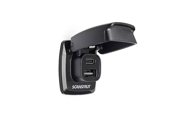Scanstrut ROKK SC-USB-F1 Flip Pro Waterproof USB Socket - Dual Port
