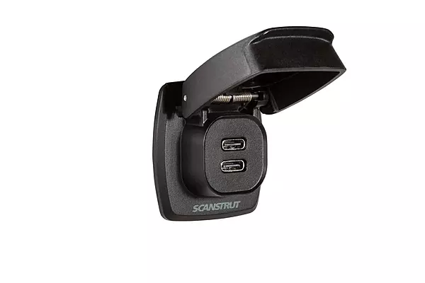 Scanstrut Flip Pro Max - Dual USB-C Charge Socket