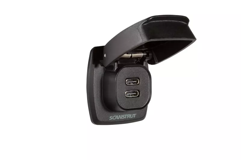 Scanstrut Flip Pro Max - Dual USB-C Charge Socket