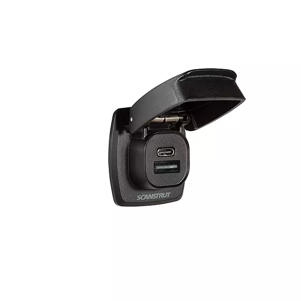 Scanstrut Flip Pro Plus Fast Charge USB-A & USB-C Socket