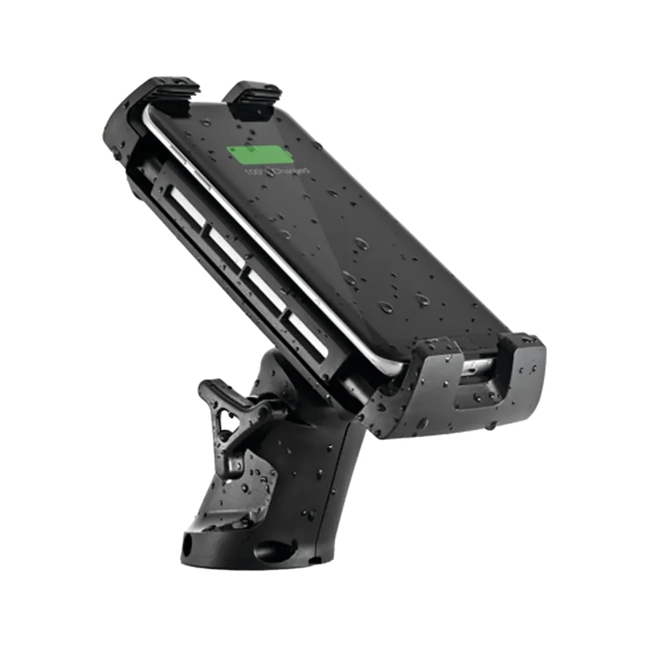 ROKK Wireless - Edge. 10W Waterproof Wireless Adjustable Phone Charging Mount 12/24V Charging Adapter