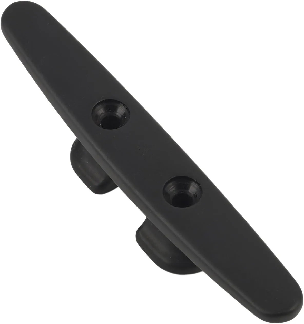 SCHAEFER Open Base Black Anodized Forged Aluminum Deck Cleat