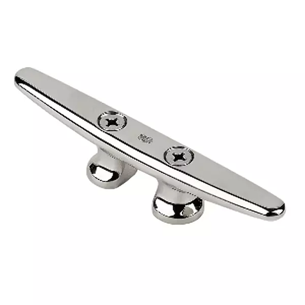 Schaefer Stainless Steel Open Base Cleat fits Up to 3/8-Inch Line