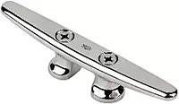 Schaefer Stainless Steel Open Base Cleat fits Up to 3/8-Inch Line