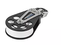 Schaefer Single 5 Series Block with Stainless Steel Cheeks and Delrin Ball Bearing Sheave