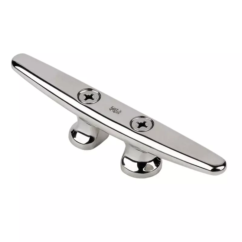 Schaefer Stainless Steel Open Base Cleat fits Up to 5/8-Inch Line