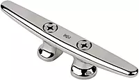 Schaefer Stainless Steel Open Base Cleat fits Up to 5/8-Inch Line