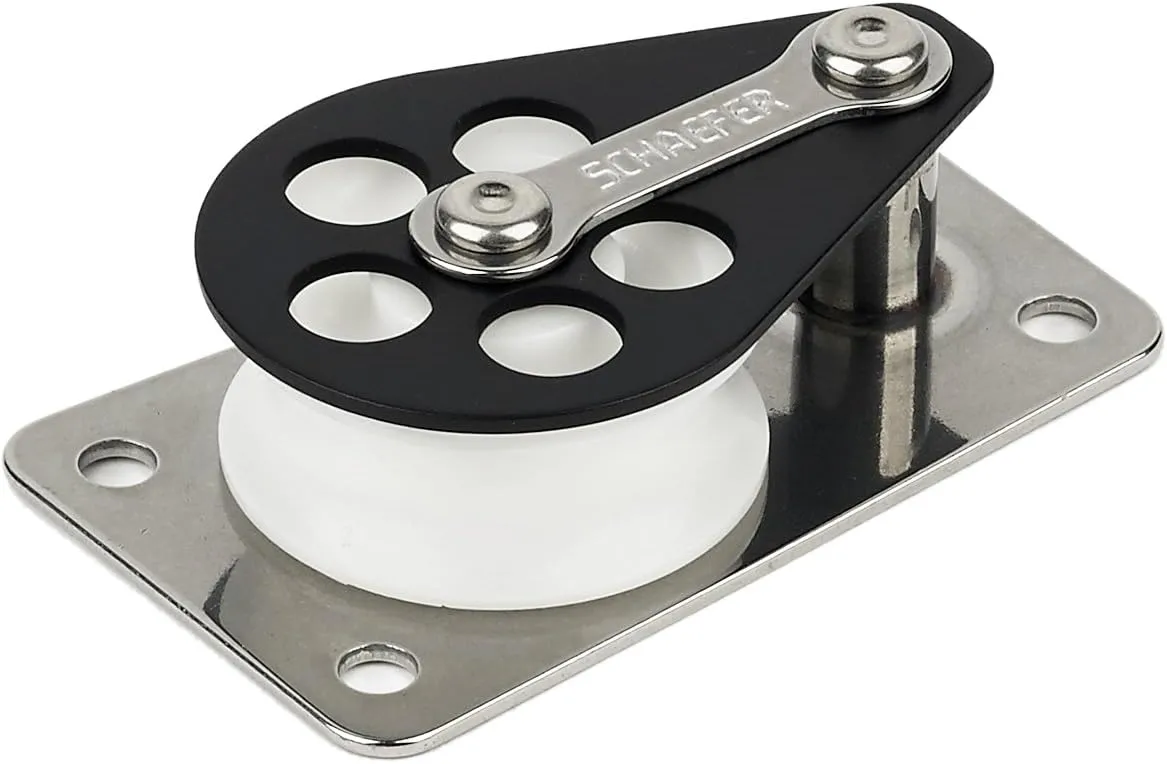 SCHAEFER Deck Hardware Accessories - Sheave & Wire Fairlead