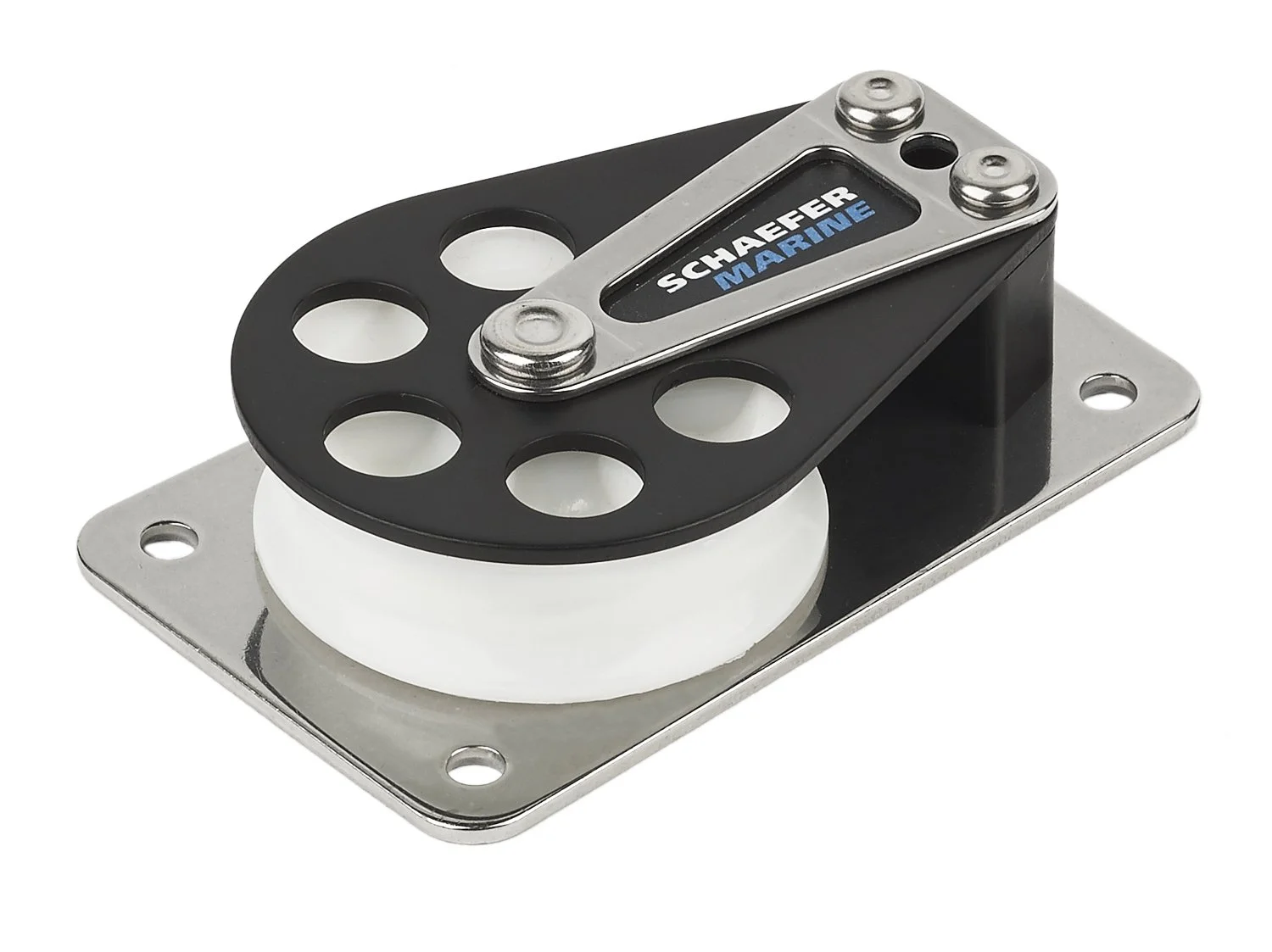 Schaefer Series 5 Flat Base/Alum Cheek/Delrin Sheave