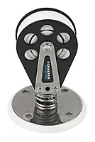Schaefer 7 Series Stand Up Spring Block, Aluminum Cheeks, Stainless Steel Base and Delrin Ball Bearing Sheave