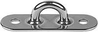 SCHAEFER Stainless Steel Welded Pad Eye (Welded Ring, Stamped Base)