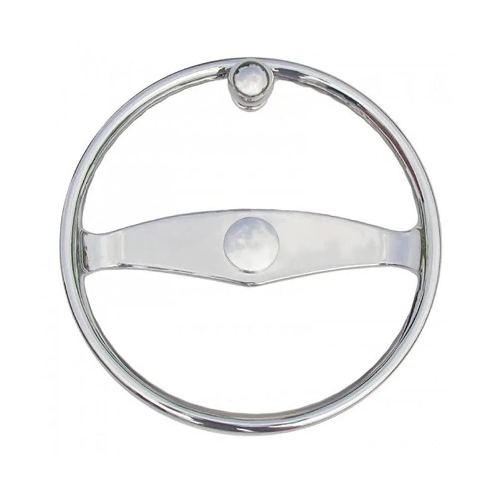 Schmitt & Ongaro Marine Products 50003 Schmitt & Ongaro - Ongaro Wheel - 15.5 W/knob for 3/4 Teleflex Tapered Shaft