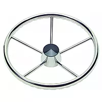 Schmitt & Ongaro 170 Finger Grip Destroyer 5-Spoke 15.5" Stainless Steel Cap 3/4" Tapered Shaft w/Knob