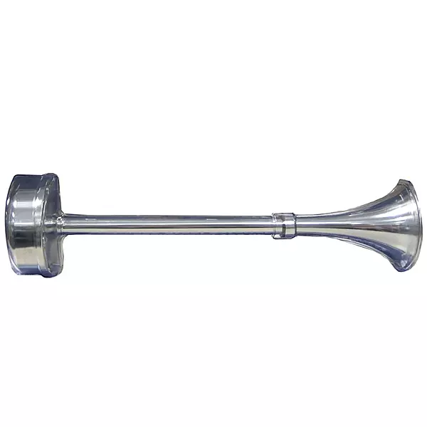 Schmitt Ongaro Marine Standard Single Trumpet Horn - 12V - Stainless Exterior