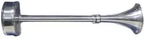 Schmitt Ongaro Marine Standard Single Trumpet Horn - 12V - Stainless Exterior