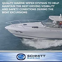 Schmitt Marine Heavy Duty 2-Speed Wiper Motor - 2.5" Shaft - 12V