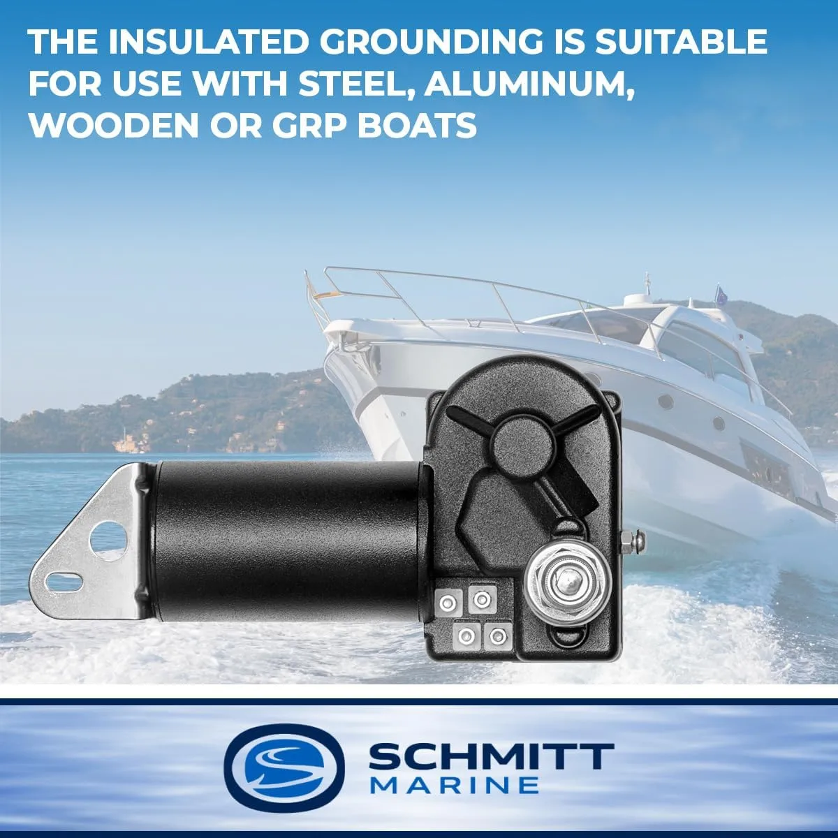 Schmitt Marine Heavy Duty 2-Speed Wiper Motor - 2.5" Shaft - 12V