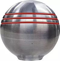 Schmitt Marine Throttle Knob - 1-7/8" - Red Grooves