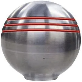 Schmitt Marine Throttle Knob - 1-7/8" - Red Grooves