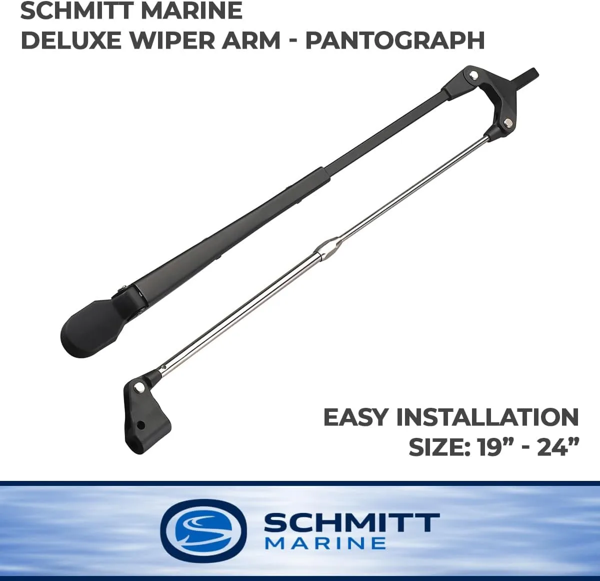 Schmitt Marine Ongaro Deluxe Adjustable Pantograph Arm 12.5" - 18" Ultra HD