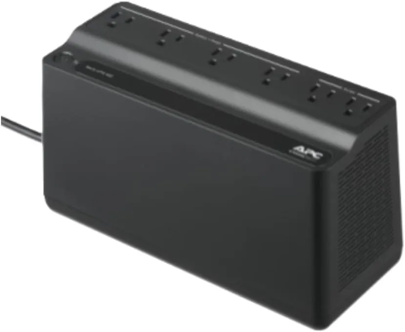 SCHNEIDER ELECTRIC BN450M-CA APC Back-UPS, 6 Outlets, 450VA, 120V, Retail