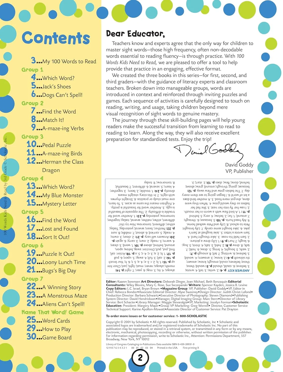 100 Words Kids Need to Read by 3rd Grade: Sight Word Practice to Build Strong Readers