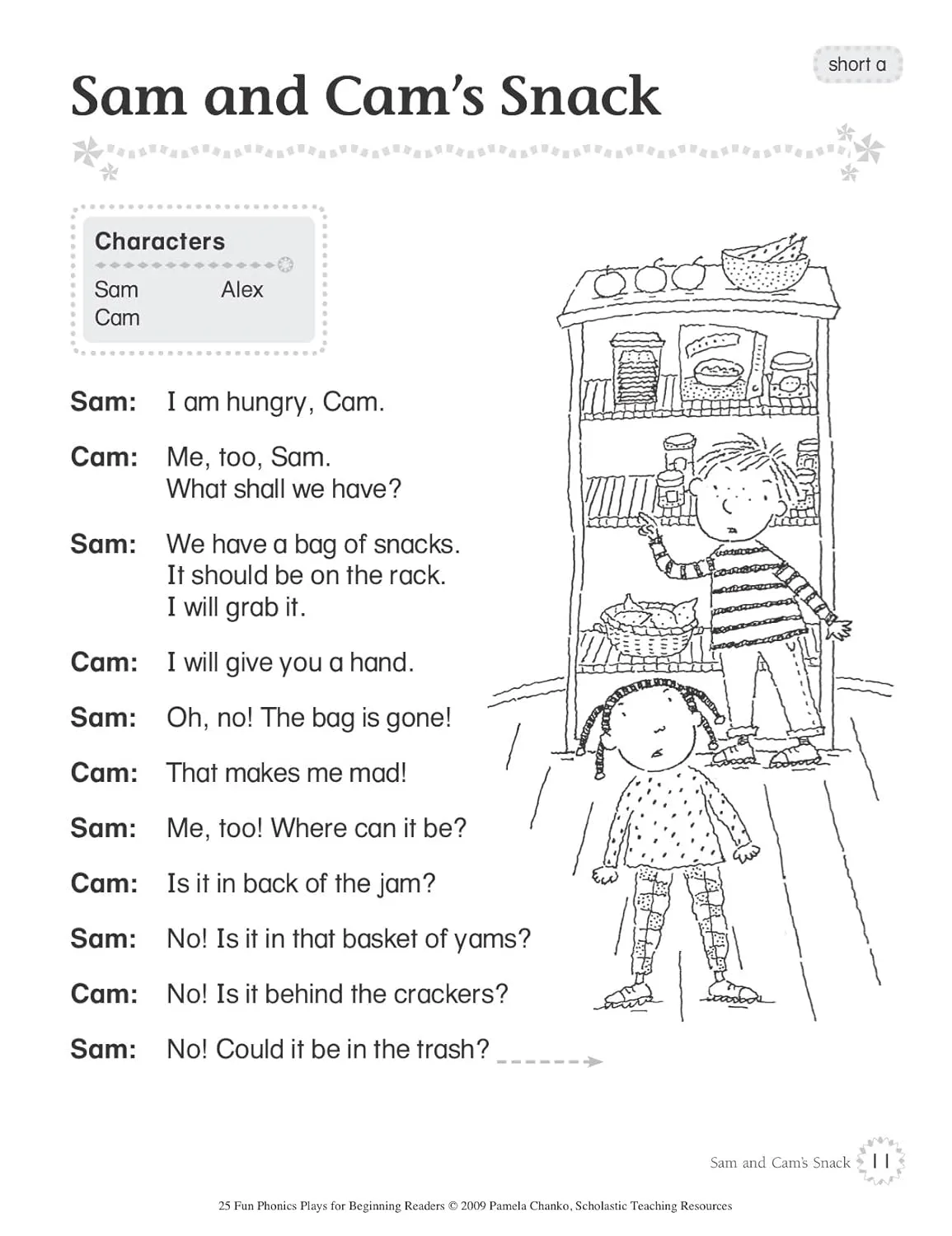 Scholastic 25 Fun Phonics Plays For Beginning Readers