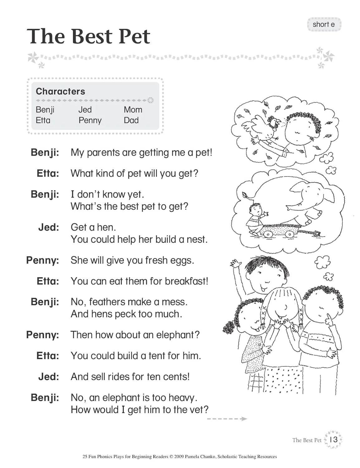 Scholastic 25 Fun Phonics Plays For Beginning Readers