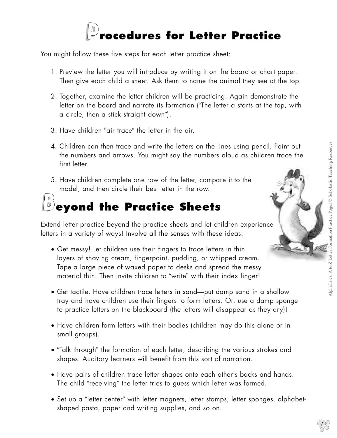 AlphaTales: A to Z Letter Formation Practice Pages: Fun-filled Reproducible Practice Pages That Help Young Learners