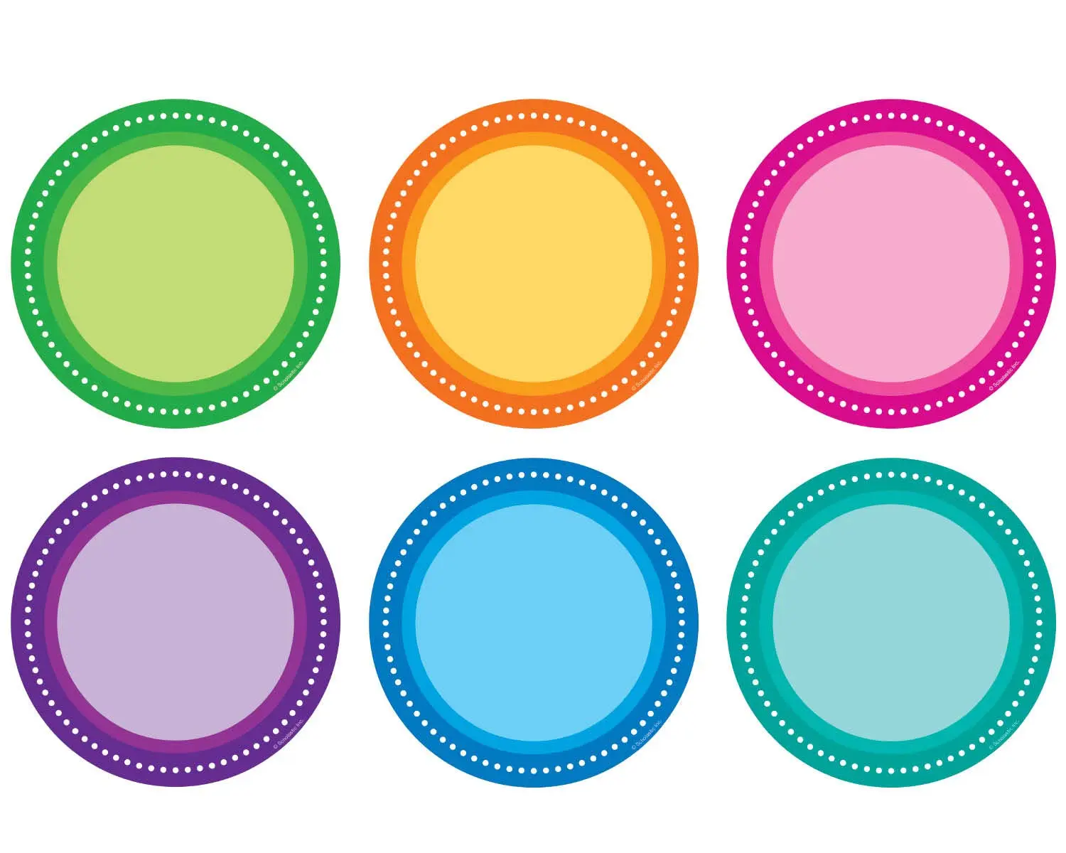 Color Your Classroom Accents, Assorted Colors, Pack Of 36
