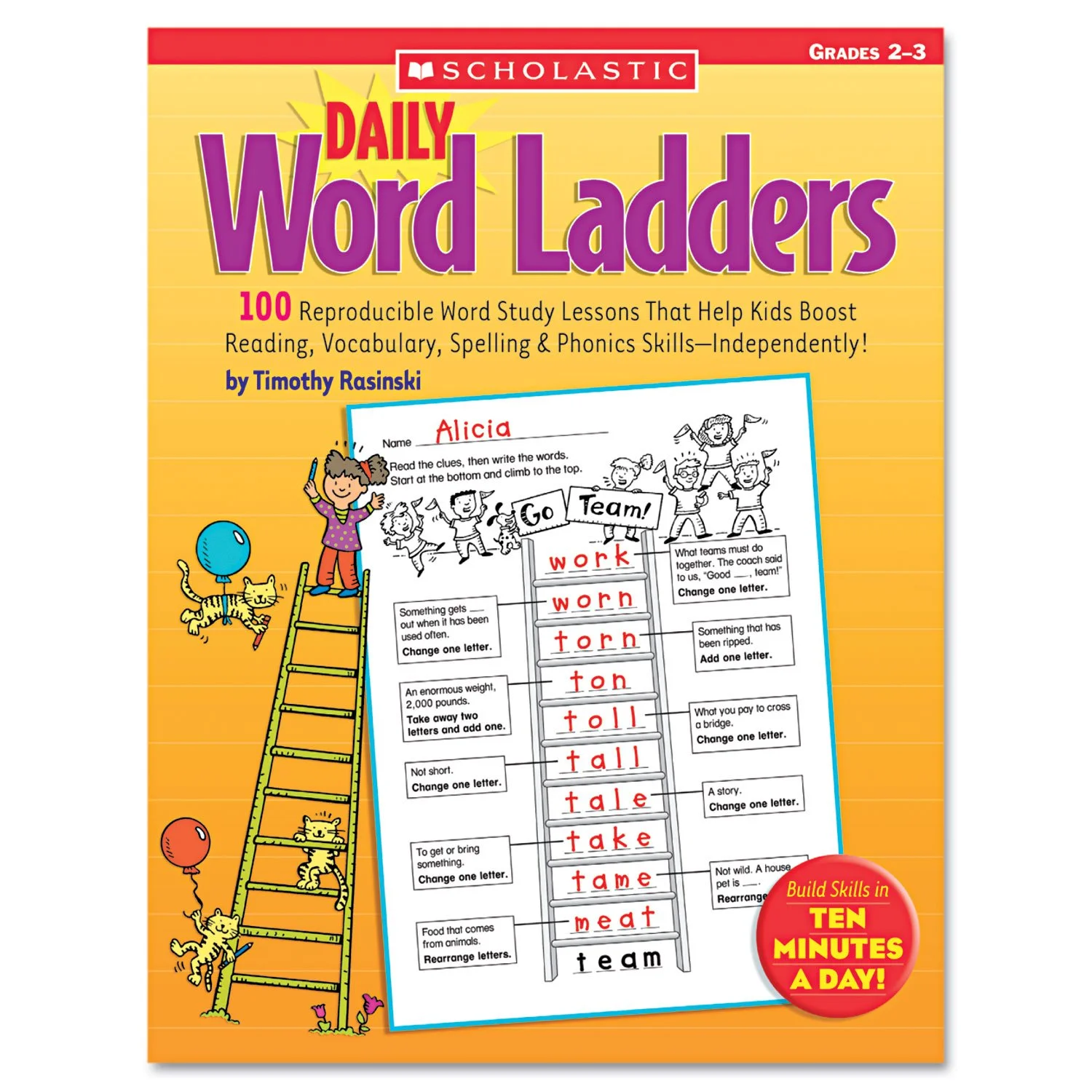 Scholastic Daily Word Ladders - Grades 2-3