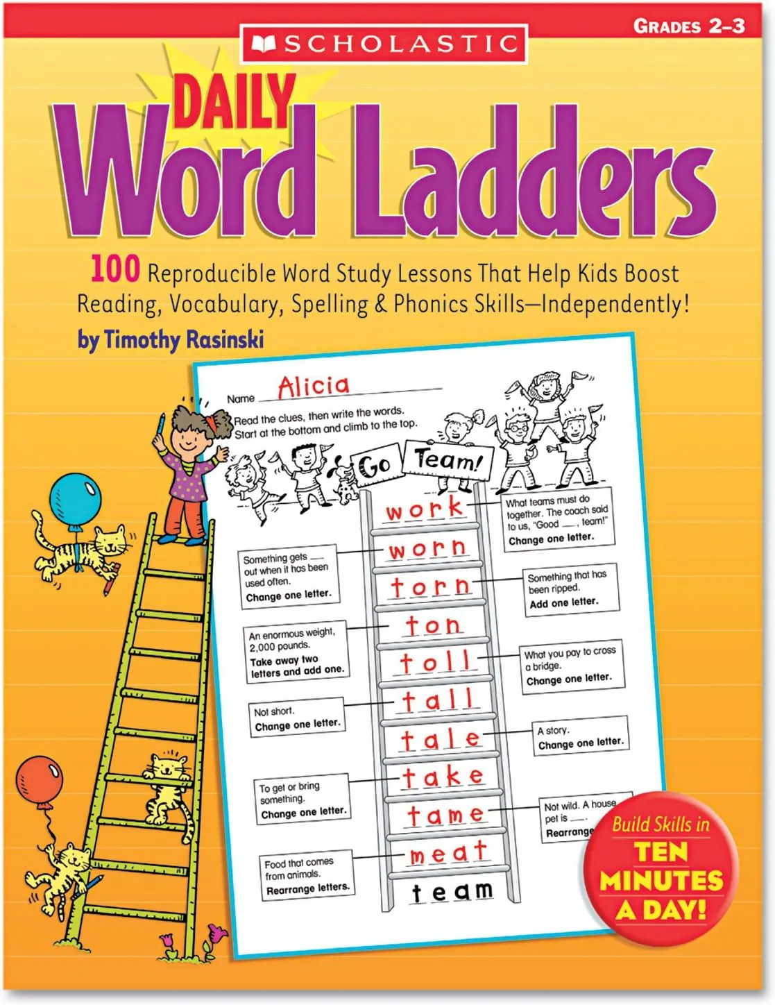 Scholastic Daily Word Ladders - Grades 2-3
