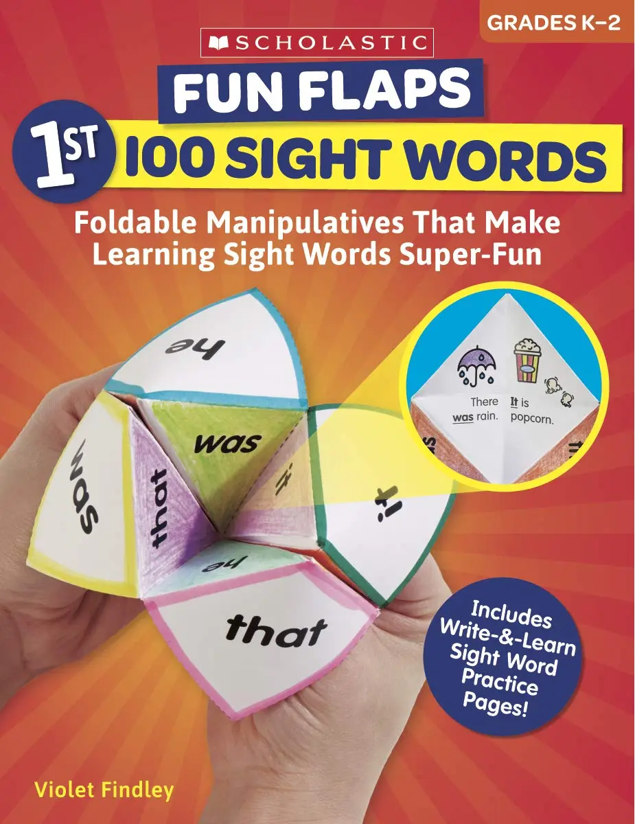 Scholastic Fun Flaps: 1st 100 Sight Words, Grades K - 2